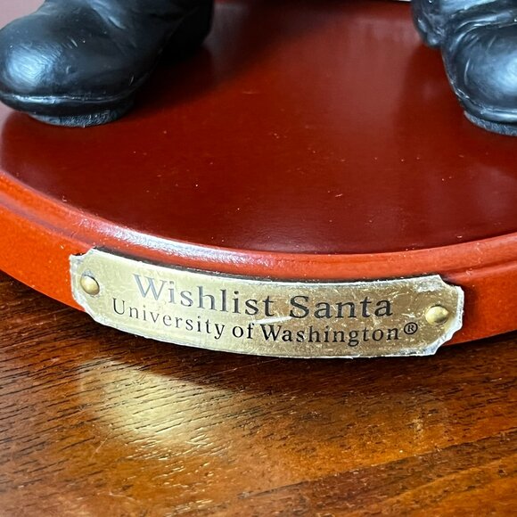 University of Washington UW Huskies Wishlist Santa Collegiate Collectibles 2001 - Picture 10 of 13